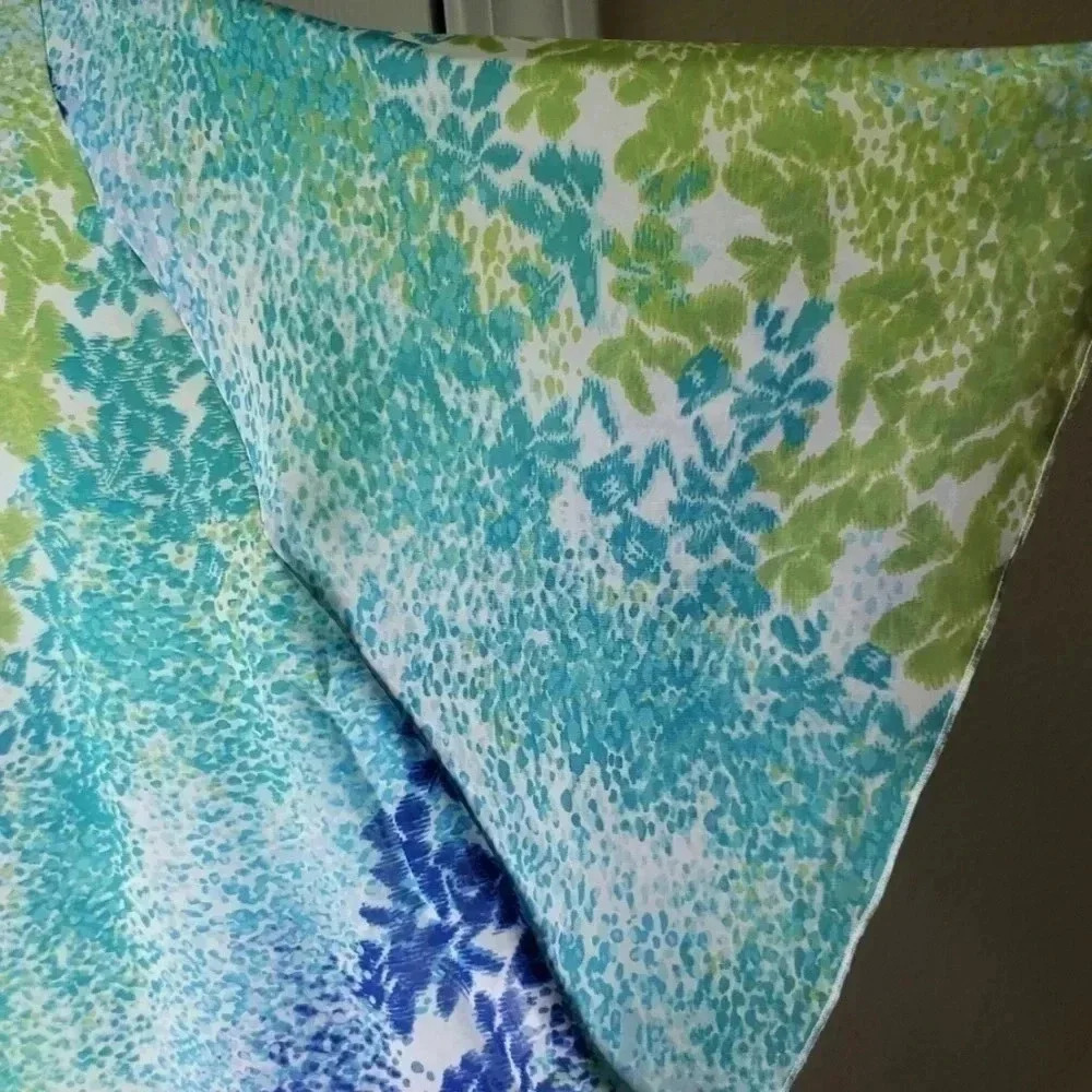 APT. 9 | Poncho | Size S | Green, Blue and Aqua - Picture 6 of 7